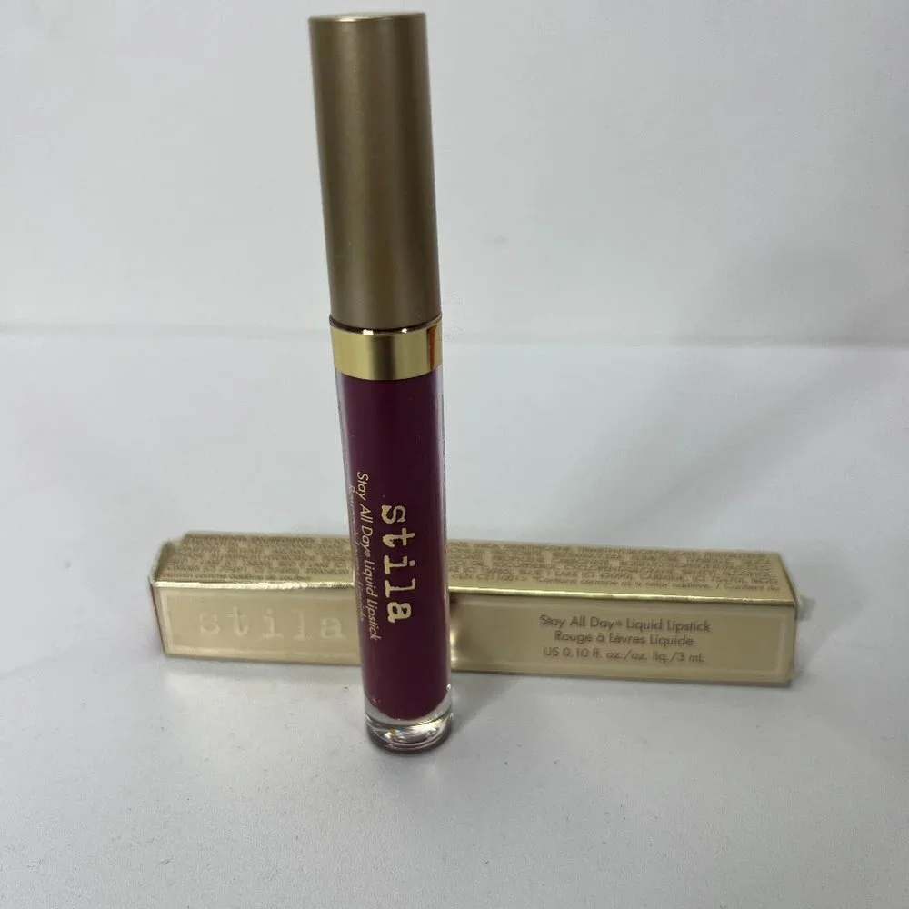 NIB STILA Lipgloss “Sirena” Rich burgundy color